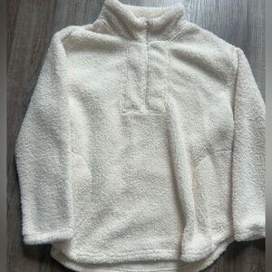 Koolaburra Cream Sherpa Sweatshirt